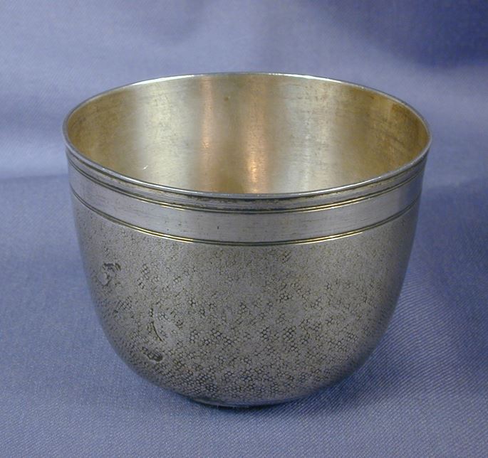 18th century German silver tumbler cup | MasterArt